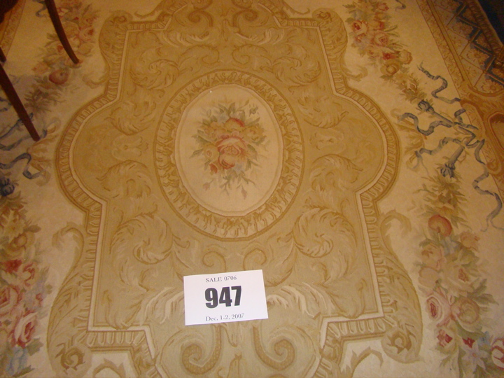 Appraisal: Louis-Philippe-Style Aubusson Carpet ' x '