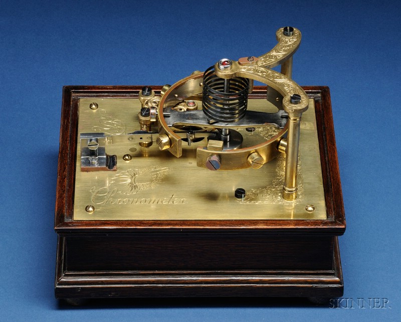 Appraisal: Demonstration Model of Chronometer Detent Escapement th century the fusee