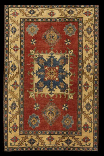 Appraisal: Uzbek Kazak Carpet ' x '