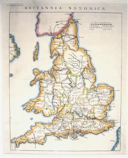 Appraisal: pieces Hand-Colored Maps British Isles Munster Sebastian Beschreibung Engellandts un