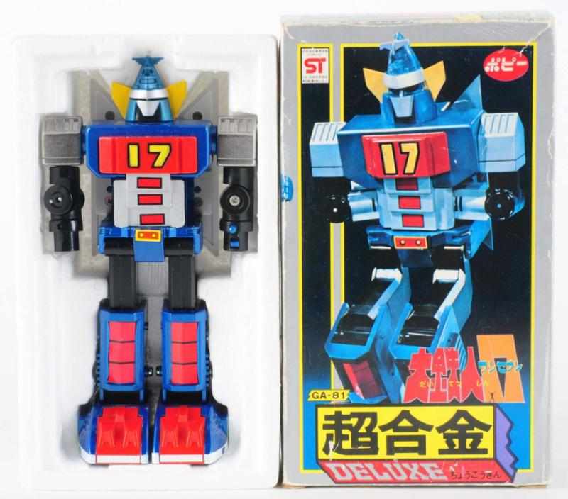 Appraisal: GA- Daitetsujin DX Popy Revered Japanese character and early Transformer