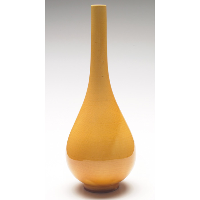 Appraisal: Early Rookwood vase unusual bulbous shape with a long neck