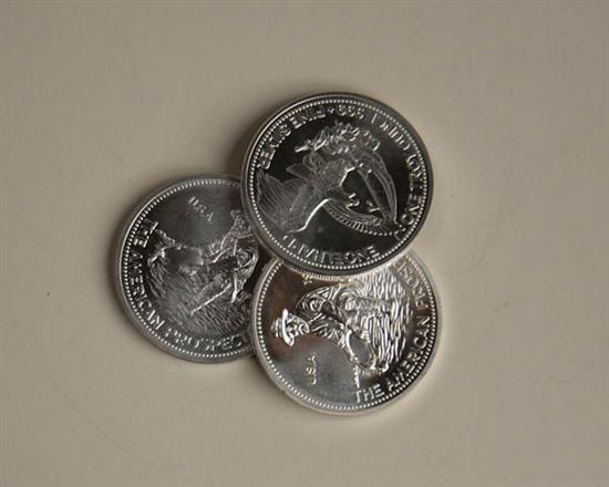 Appraisal: Englehard Silver Coins oz each