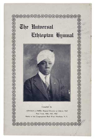 Appraisal: THE ANTHEM OF GARVEY'S UNIA GARVEY MARCUS FORD ARNOLD J