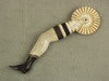 Appraisal: PIE CRIMPER - th C sailor made whalebone figural pie