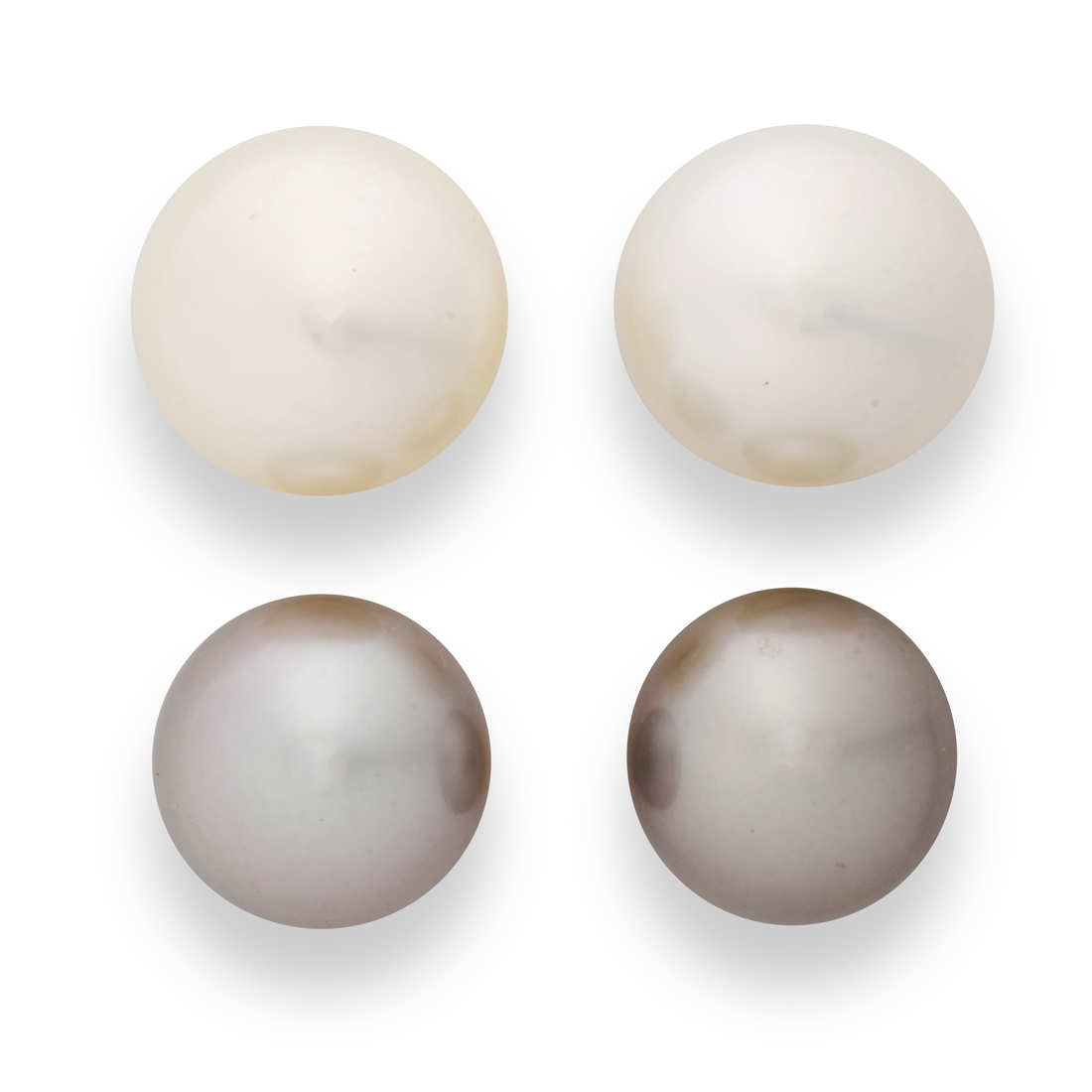 Appraisal: A GROUP OF CULTURED PEARL EARRINGS A group of cultured