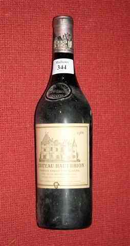 Appraisal: A BOTTLE OF CHATEAU HAUT-BRION