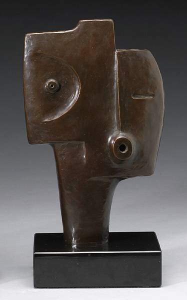 Appraisal: Dan Namingha Bronze each side depicting a composite of two