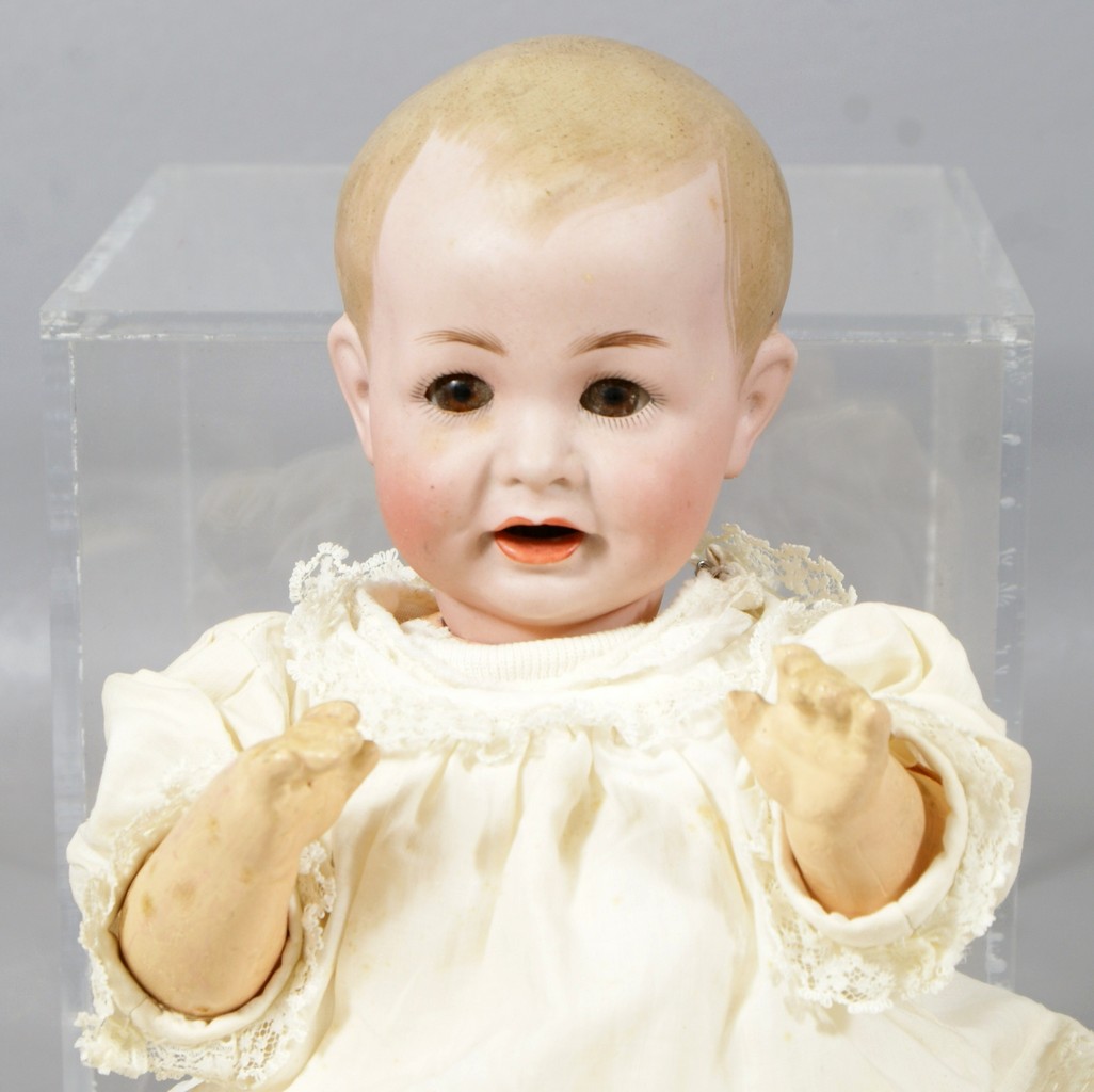 Appraisal: German Bisque Head Baby Doll head incised K star R