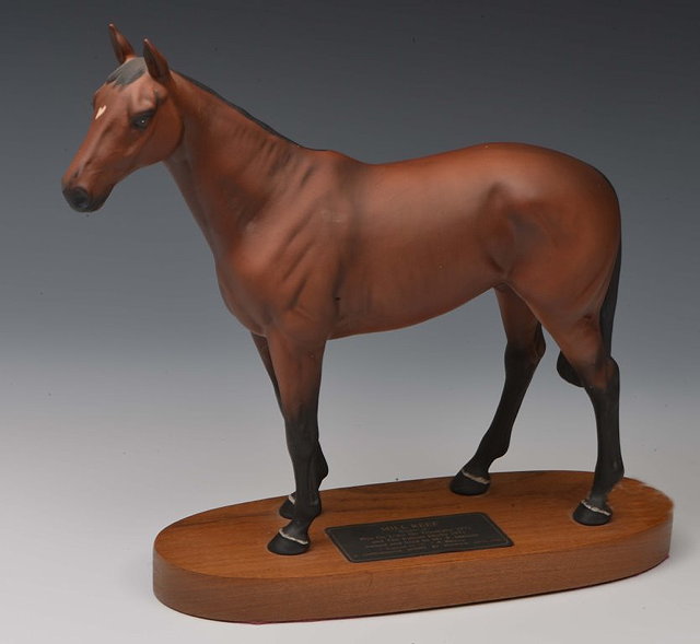 Appraisal: A BESWICK MODEL OF MILL REEF Winner of Prix De