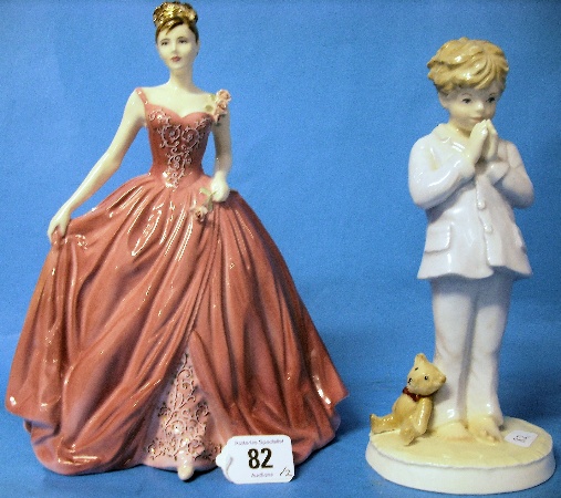 Appraisal: Coalport Figures Victoria from the Jubilee Charity Ball and I