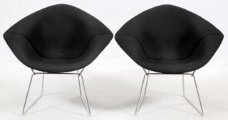 Appraisal: HARRY BERTOIA FOR KNOLL DIAMOND CHAIRS MID TH C HARRY