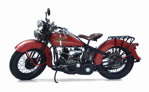 Appraisal: The ex-Clark Gable Harley-Davidson ci RLEngine no RL The machine