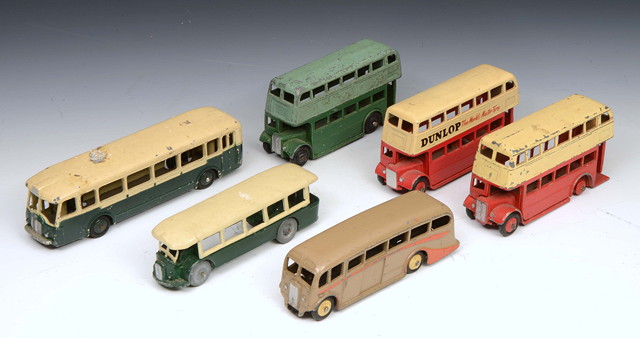 Appraisal: A DINKY TOYS LUXURY COACH in kharki brown and orange