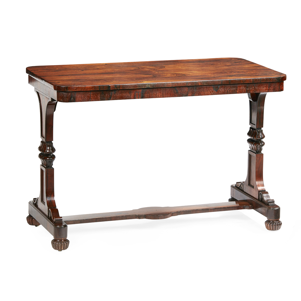 Appraisal: GEORGE IV ROSEWOOD SOFA TABLE ATTRIBUTED TO GILLOWS TH CENTURY