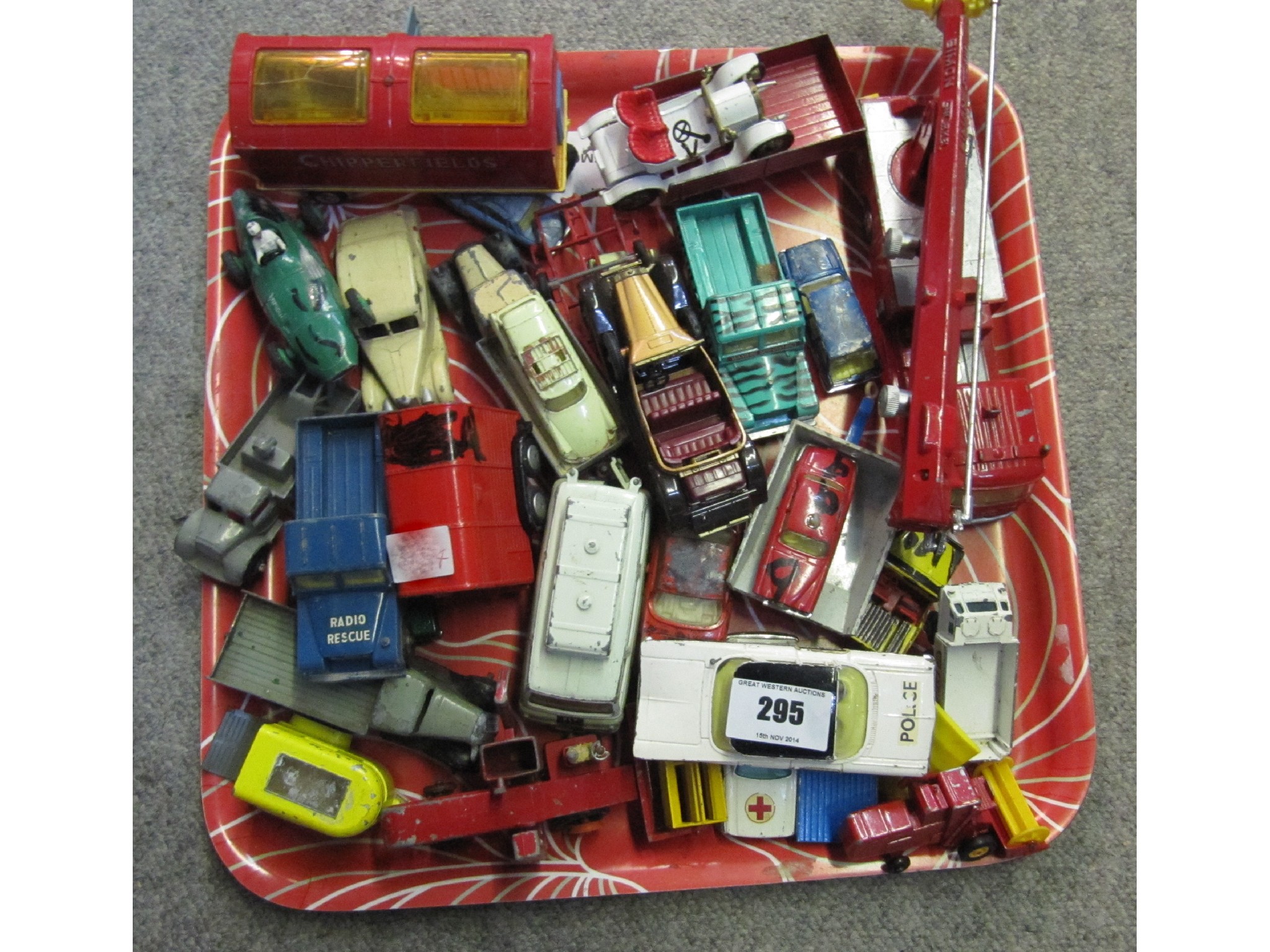 Appraisal: A lot comprising assorted die-cast models - Corgi Lesney etc