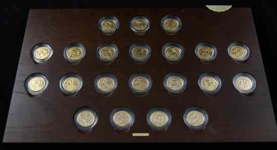 Appraisal: United Kingdom coins The Royal Sovereign Collection An impressive collection