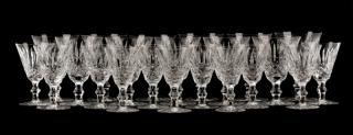 Appraisal: Waterford Cut Crystal Tramore Pattern Goblets Waterford Crystal Irish -