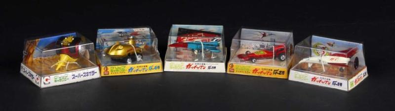 Appraisal: Lot of Miniature die-cast vehicles toy Description from Gatchaman Japanese