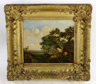 Appraisal: Patrick Nasmyth Patrick Nasmyth - oil on canvas landscape Signed