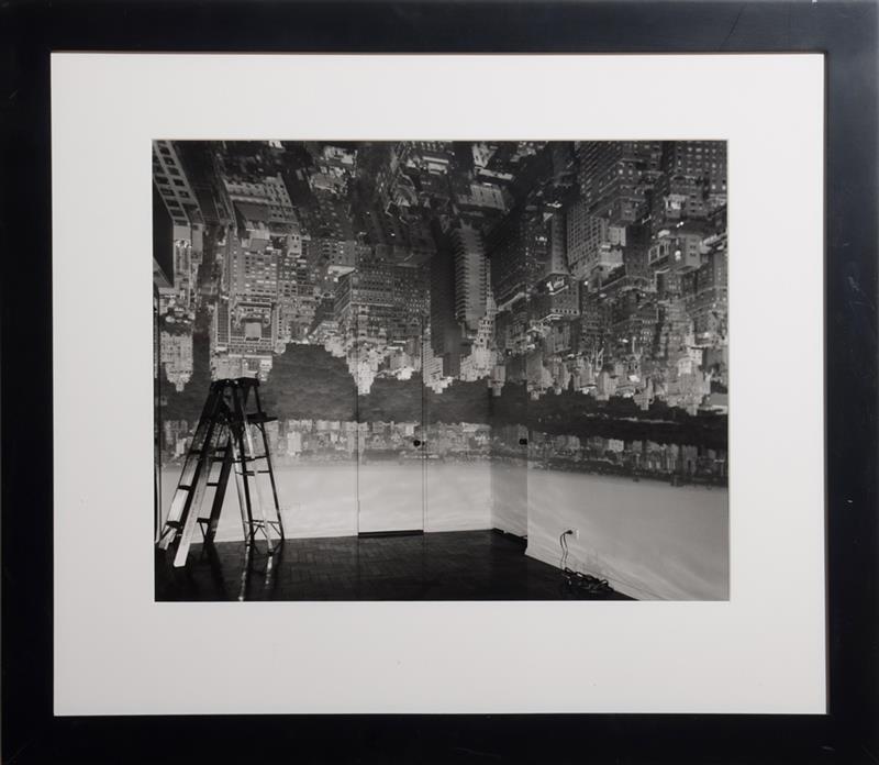 Appraisal: ABELARDO MORELL b CAMERA OBSCURA IMAGE OF MANHATTAN VIEW LOOKING