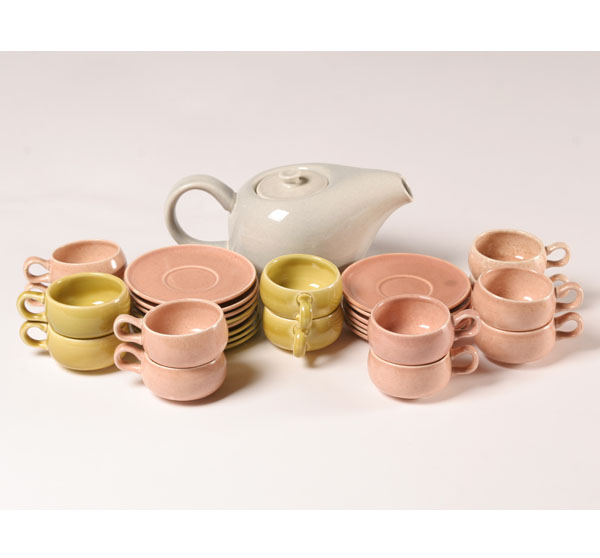 Appraisal: Russel Wright American Modern After Dinner Coffee Set After Dinner