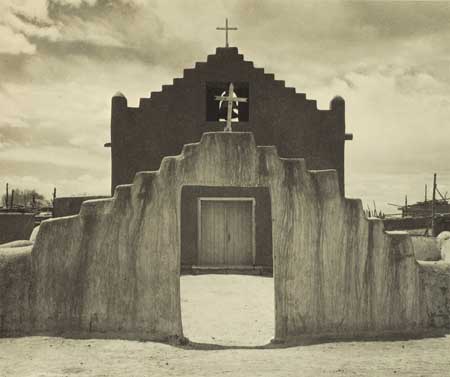 Appraisal: ADAMS ANSEL Taos Pueblo Described by Mary Austin Beautifully illustrated