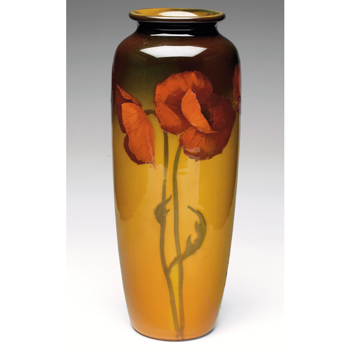 Appraisal: Fine Rookwood vase large example in a Standard glaze beautifully