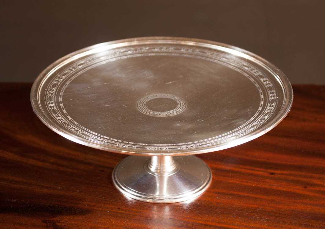 Appraisal: TIFFANY CO STERLING SILVER TAZZA pattern under the directorship of