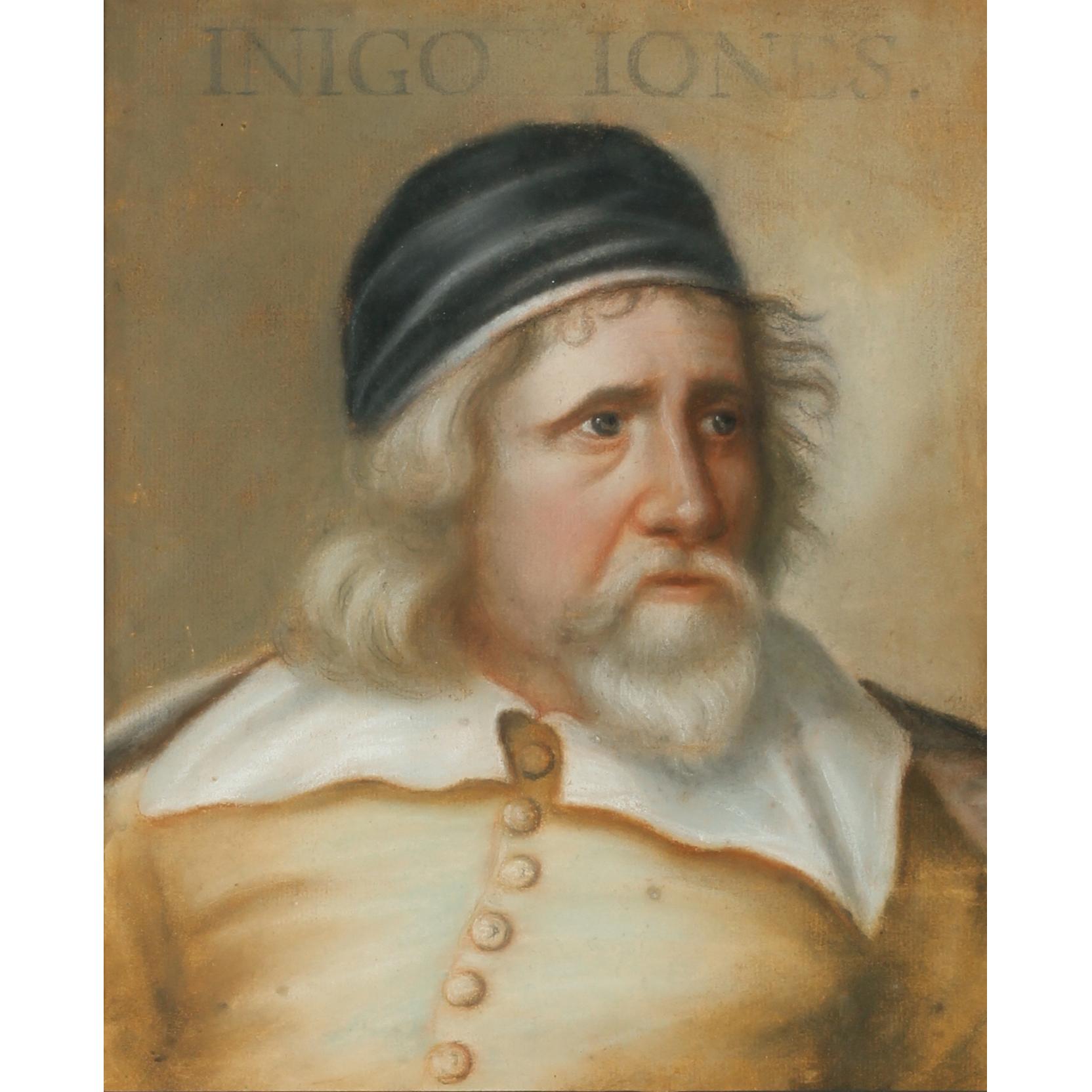 Appraisal: school of John Greenhill English - Portrait of Inigo Jones