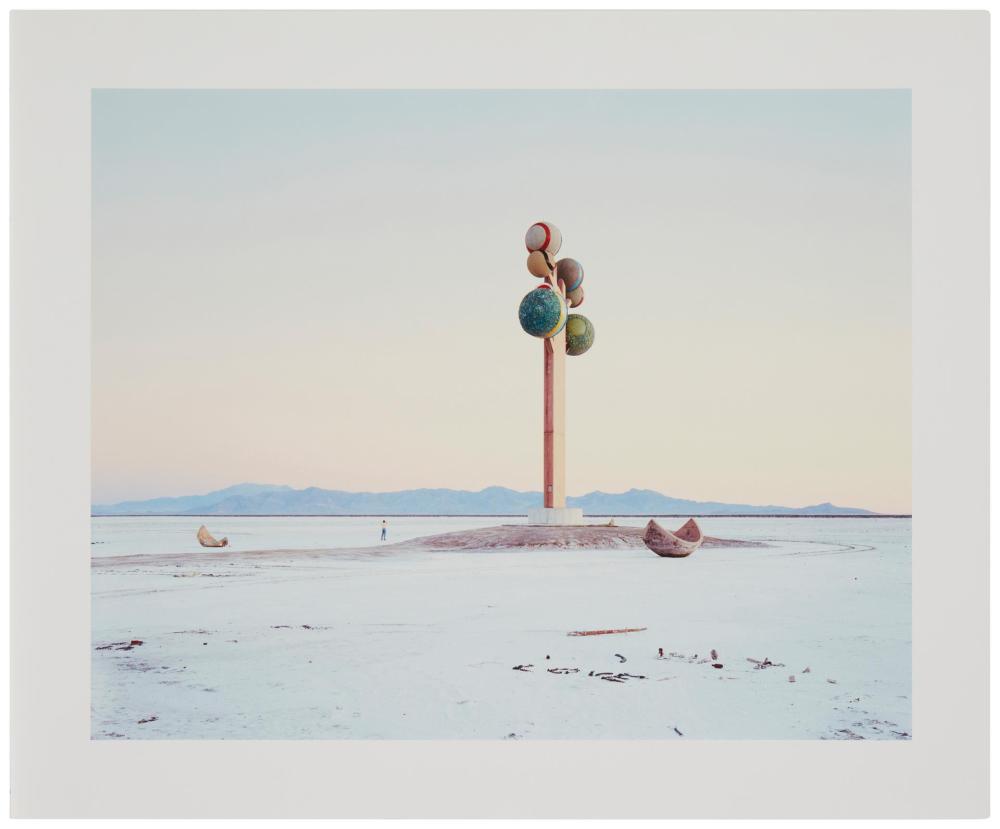 Appraisal: Nadav Kander b United Kingdom Monument Utah USA from God's