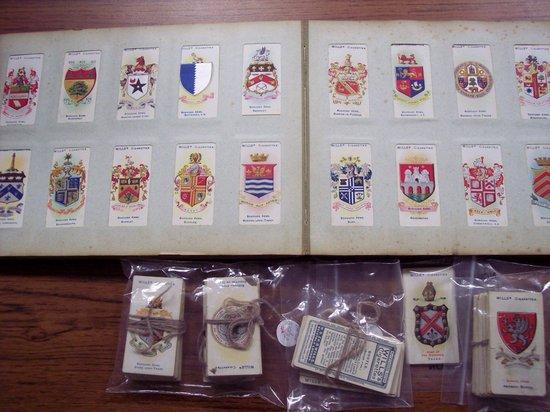 Appraisal: WD HO Wills an album containing heraldic cards mainly Borough