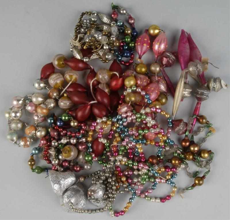 Appraisal: Lot of Assorted Glass Beaded Garland Strands Condition Very Good