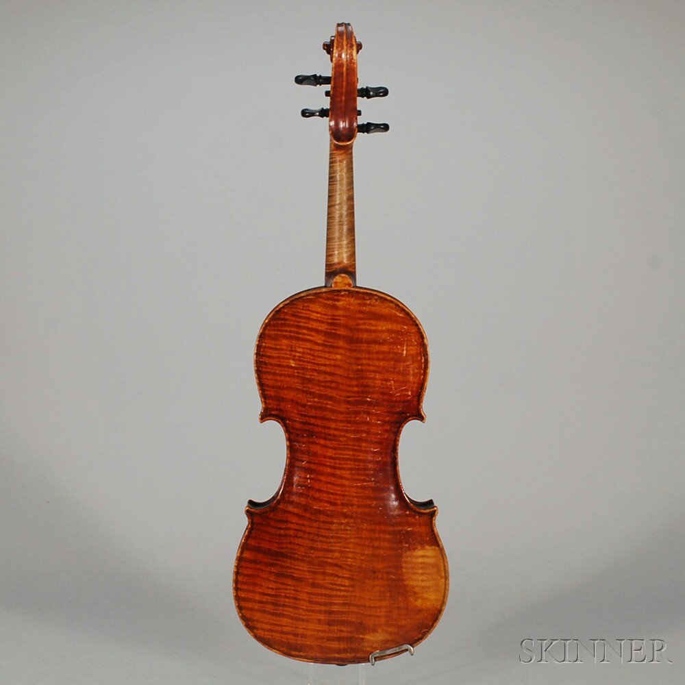 Appraisal: Modern American Violin Thomas Miller Cleveland Ohio c s bearing