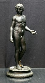 Appraisal: A bronze figure of a th Century athlete after the