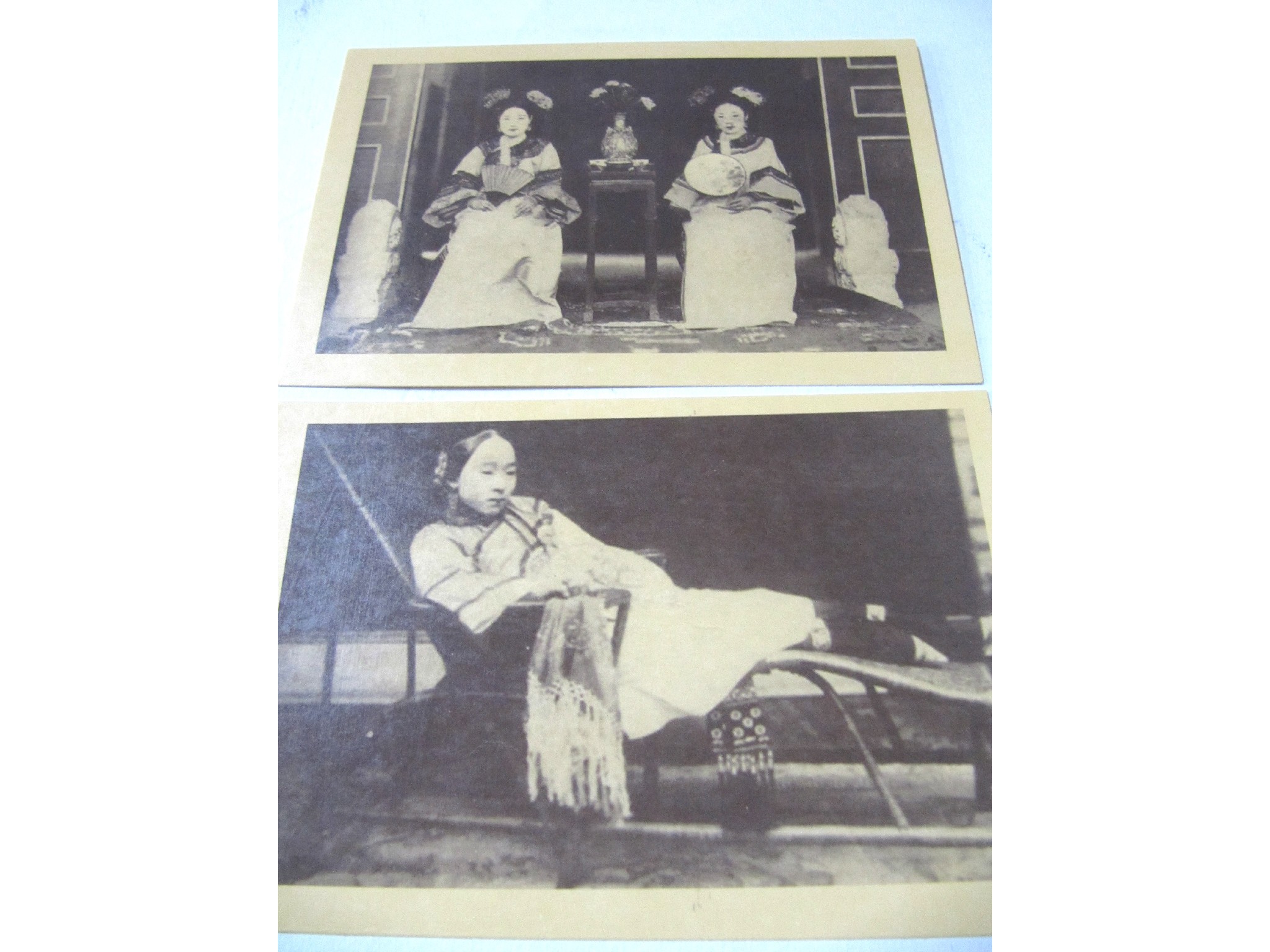 Appraisal: An album of Chinese pictorial cards