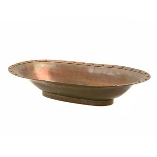 Appraisal: Unusual Dirk Van Erp Copper Dough Bowl Unusual Dirk Van