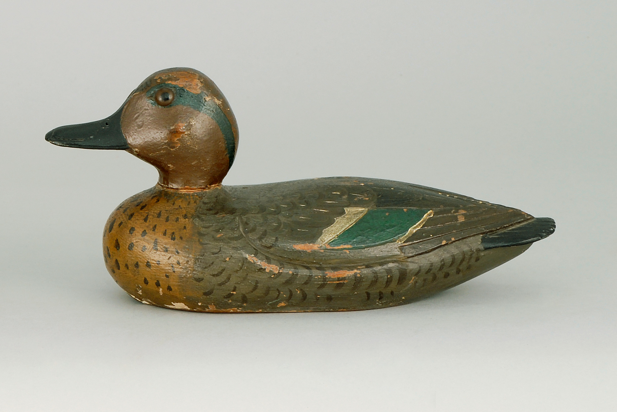 Appraisal: GREEN-WINGED TEAL DRAKE DECOY By Charles Hart of Gloucester Massachusetts