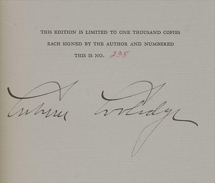 Appraisal: INSCRIBED AND ALS COOLIDGE CALVIN - THREE BOOKS ALL INSCRIBED