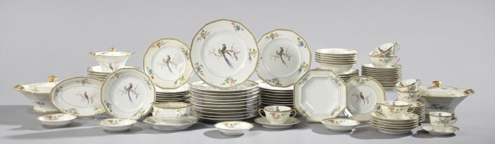 Appraisal: One Hundred Forty-Two-Piece Theodore Haviland Limoges Porcelain Partial Dinner Service