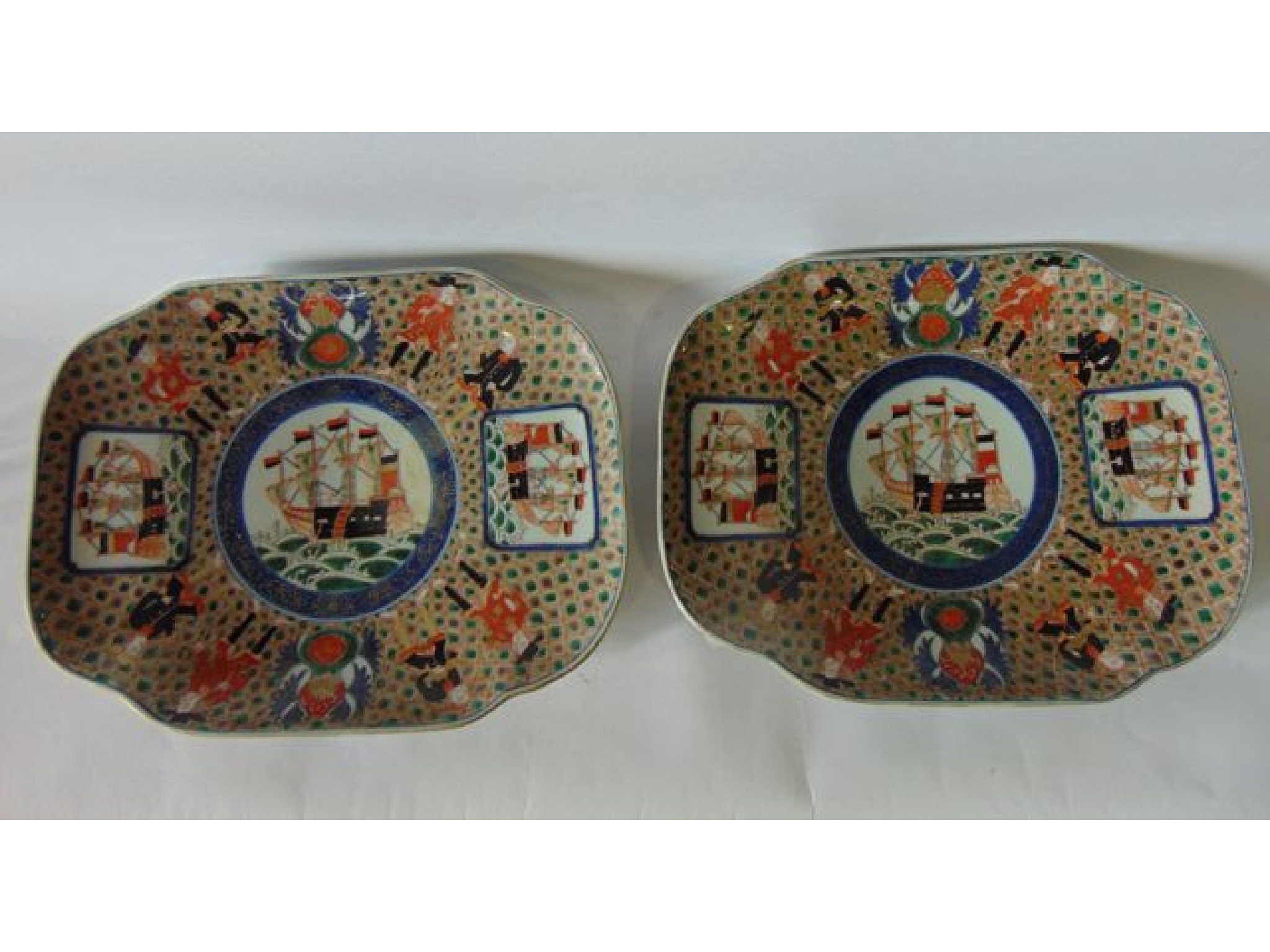 Appraisal: A pair of late th early th century Japanese Imari