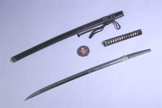 Appraisal: JAPANESE LONG SWORD KATANA Fully mounted Ken Horimono Omote side