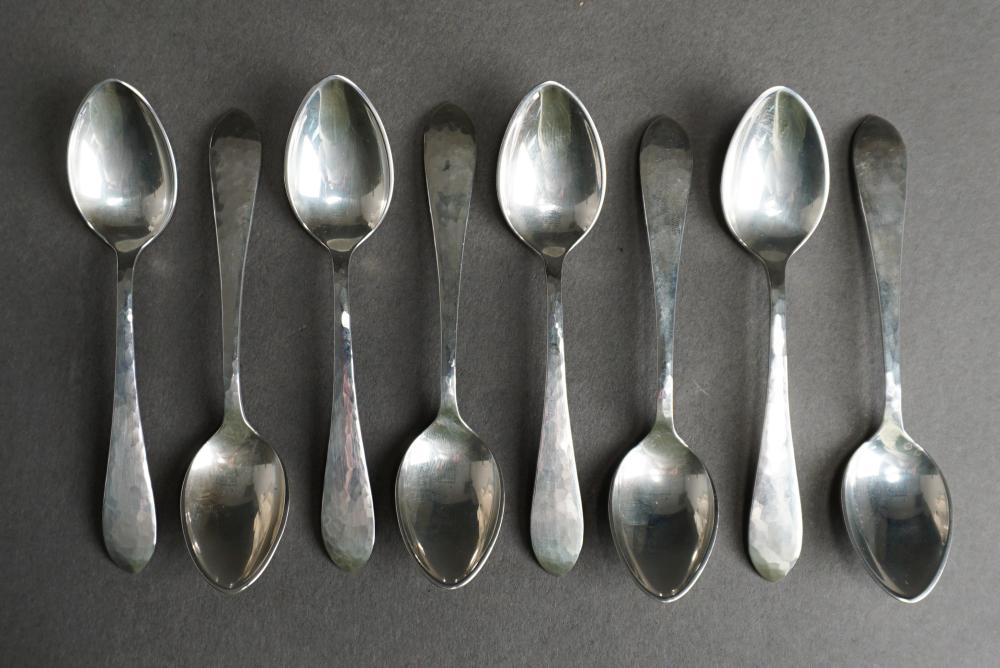 Appraisal: Set of Eight Cartier Sterling Silver Demitasse Spoons ozt