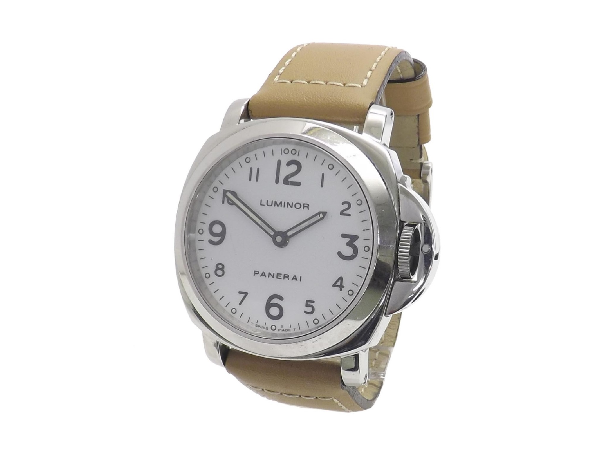 Appraisal: Panerai Luminor B Series Limited Edition stainless steel gentleman's wristwatch