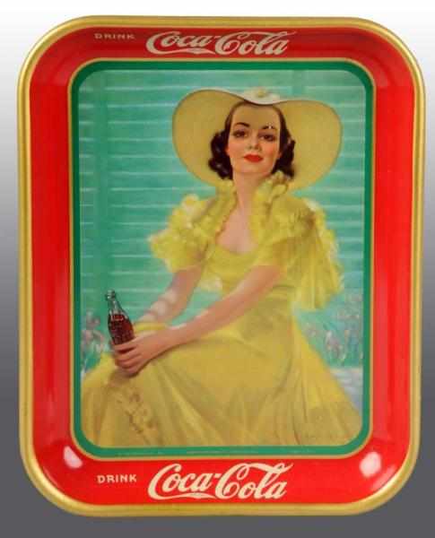 Appraisal: Coca-Cola Serving Tray Description Circa Very minor pitting Few minor