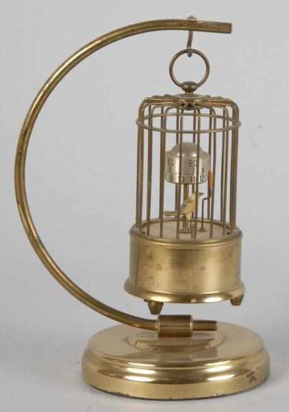 Appraisal: Kaiser Singing Bird With Alarm Clock Description th century Condition