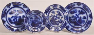 Appraisal: Various Flow Blue China Plates Largest measures - diam