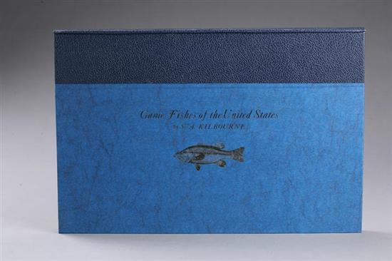 Appraisal: S A KILBOURNE GAME FISHES OF THE UNITED STATES Winchester