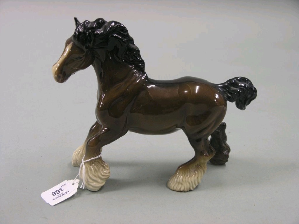 Appraisal: A Beswick carthorse in high