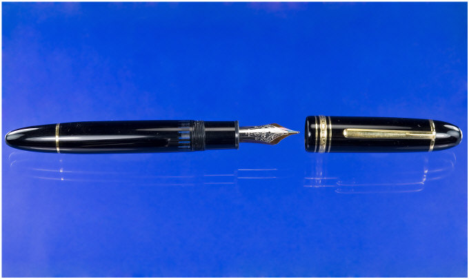 Appraisal: Mont Blanc A Black Meisterstuck Mont Blanc No With Two